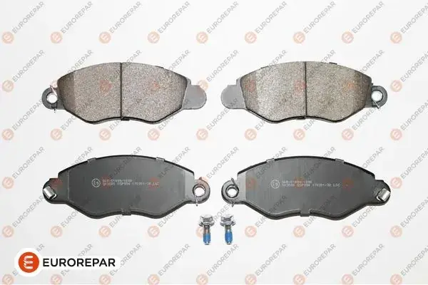 Колодки гальмівні дискові EUROREPAR 1675995180 (фото 1)
