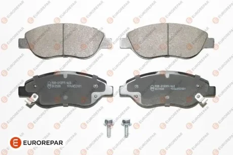 Гальмівні колодки пер. FIAT TIPO 15- EUROREPAR 1681163480