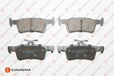8708309198 КОЛОДКИ ГАЛЬМІВНІ ЗАДНІ EUROREPAR 1681166980