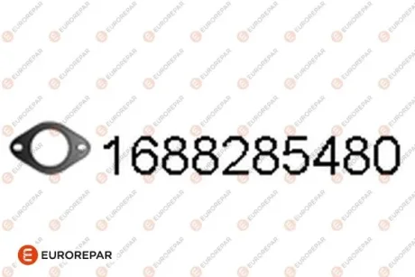 Прокладка глушника X-Trail/Quashqai/Koleos 1.2/1.5 DIG-T/1.5/1.6/2.0 dCi 07- EUROREPAR 1688285480