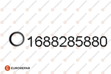 Прокладка вихлопної системи металева EUROREPAR 1688285880