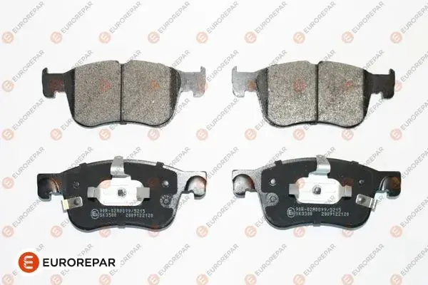 Гальмівні колодки пер. Ford Focus IV 18- (155.1х64.4х16.8/ATE) EUROREPAR 1689801080 (фото 1)