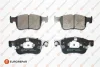Гальмівні колодки пер. Ford Focus IV 18- (155.1х64.4х16.8/ATE) EUROREPAR 1689801080 (фото 1)