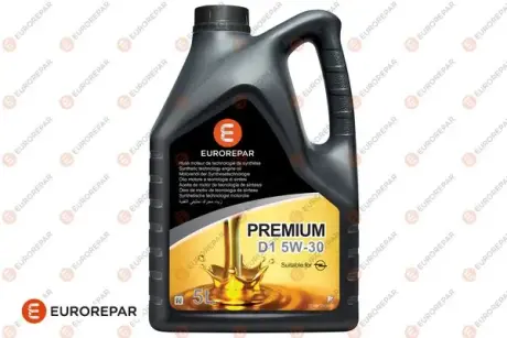 Моторна олива PREMIUM D1 5W-30, 5л EUROREPAR 1690687680
