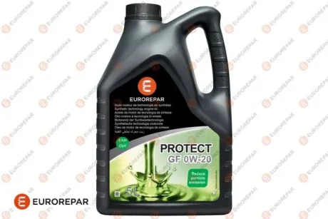 Моторна олива PROTECT GF 0W-20, 5л EUROREPAR 1690920680