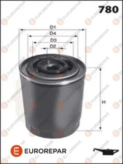 - ФІЛЬТР ОЛИВИ EUROREPAR E149144