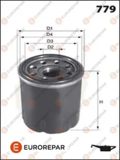 Фільтр оливний EUROREPAR E149170