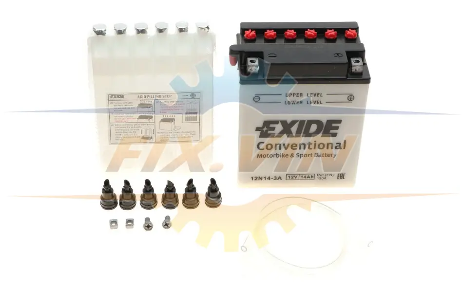 Акумулятор EXIDE 12N14-3A (фото 1)