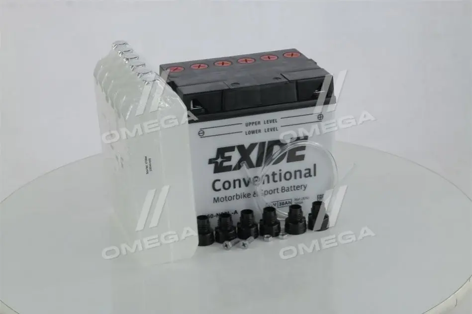 Акумулятор 30Ah-12v Exide (185х128х168) R, EN300 EXIDE E60-N30L-A (фото 1)