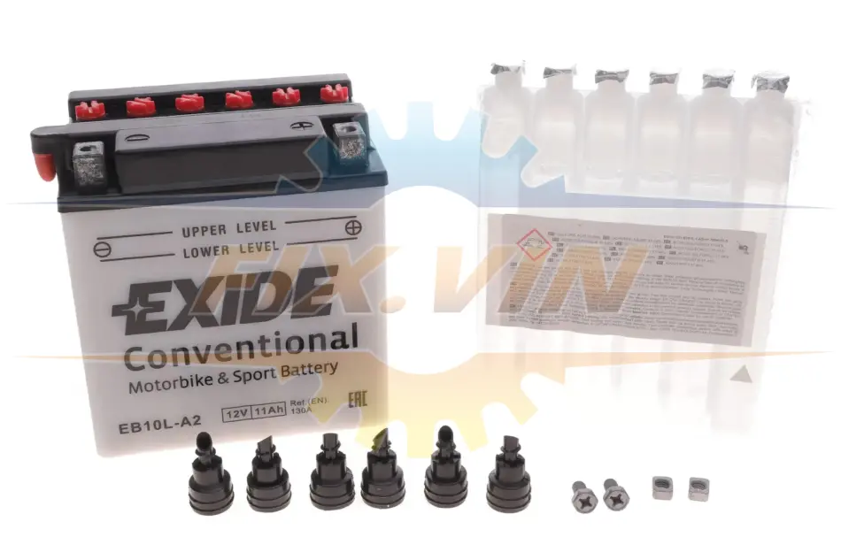 Акумулятор EXIDE EB10L-A2 (фото 1)