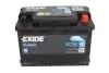 Стартерная аккумуляторная батарея EXIDE EC700 (фото 3)