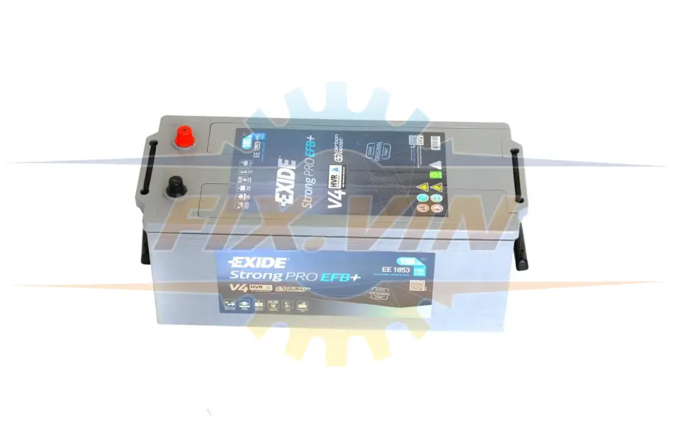Акумулятор 185Ah-12v Exide Strong PRO EFB+ (513х223х223),полярність зворотна (3),EN1100 EXIDE EE1853 (фото 1)