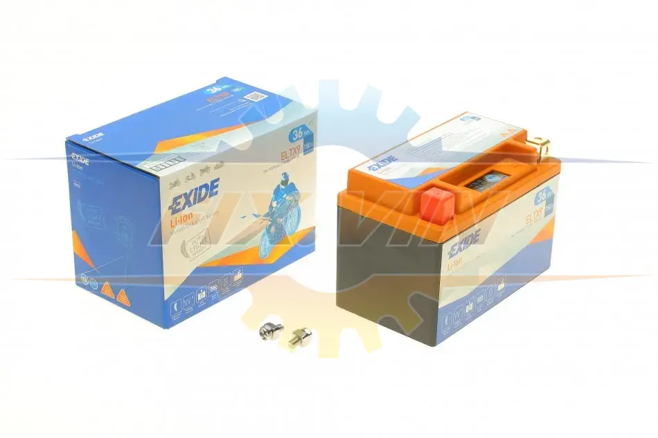 Стартерна батарея (акумулятор) EXIDE ELTX9 (фото 1)