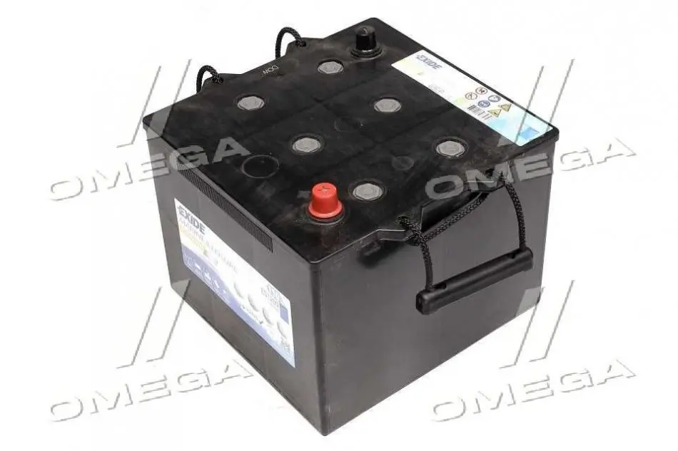 Акумулятор 110Ah-12v Exide EQUIPMENT GEL (286х269х230),клеми по діагоналі,EN1200 гелевий Зверніть увагу на каталожний номер, фото та характеристики! Гелевий ємність: 110Ah / 1200wh Акумуляторні батареї серії Exide EQUIPMENT GEL призначені для човнів EXIDE ES1200 (фото 1)