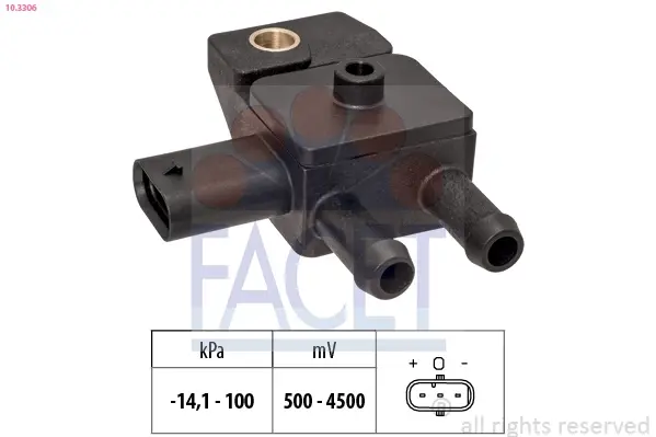 Датчик тиску ВГ FACET 10.3306 (фото 1)
