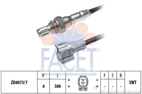 Лямбда-зонд FACET 10.7565