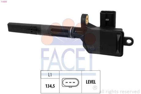 Датчик рівня оливи FACET 7.0233