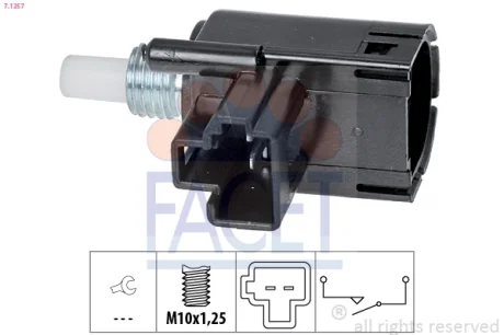 Датчик стоп-сигнала Toyota/Fiat/Citroen/Peugeot/Mitsubishi Facet FACET 7.1257