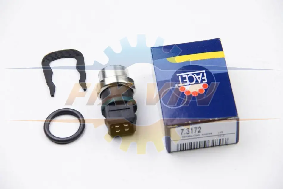 Датчик температури (4 конт./чорний) VW T4/Golf III 1.9D/2.4D 89-04 FACET 7.3172 (фото 1)