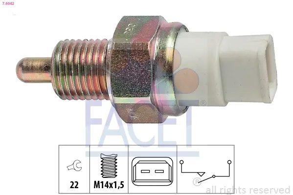 Датчик заднього ходу 2108-10/1119 Facet FACET 7.6042 (фото 1)