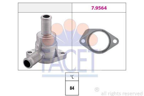 Термостат JUMPER/Boxer 2.5D (DJ5) &gt;02 (84 C) FACET 7.8311 (фото 1)