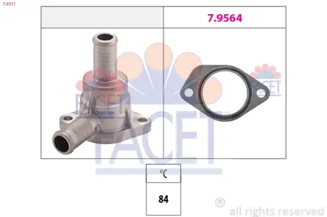 Термостат JUMPER/Boxer 2.5D (DJ5) >02 (84 C) FACET 7.8311