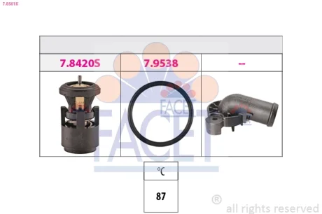 Термостат FACET 7.8561K