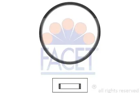 Фото 1 - уплотнительное кольцо термостата Opel Combo 2.0 cdti (12-) FACET 7.9706 Уплотнительное кольцо термостата Opel Combo 2.0 cdti (12-) FACET 7.9706 (фото 1)