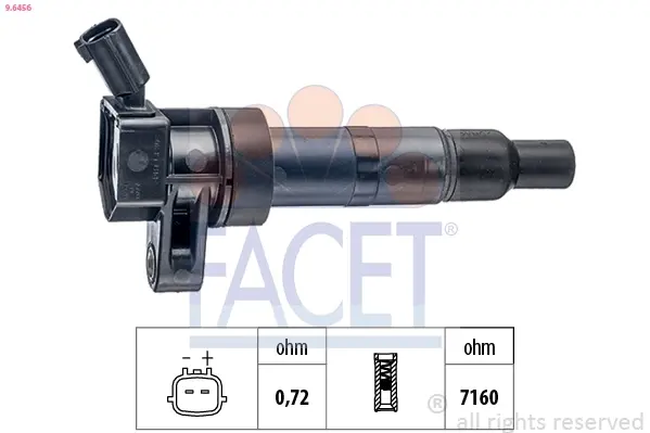 Катушка зажигания FACET 9.6456 (фото 1)