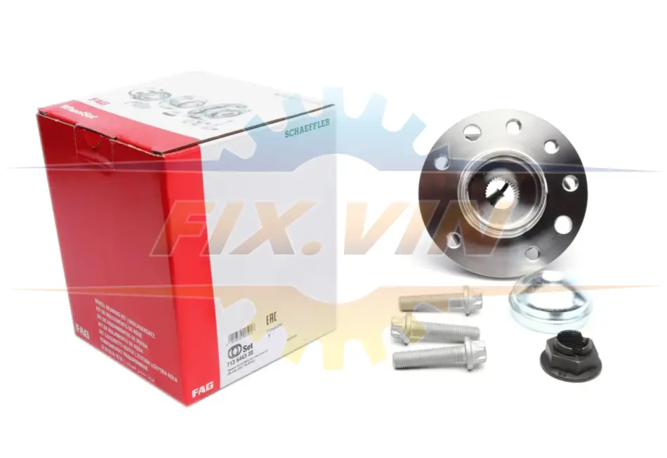 Підшипник маточини (передньої) Opel Astra H/Zafira 04- FAG 713 6443 20 (фото 1)
