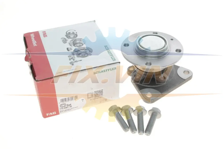 Підшипник маточини (задньої) Citroen C4 III 1.5 BlueHDi 10/20- FAG 713 6507 20 (фото 1)
