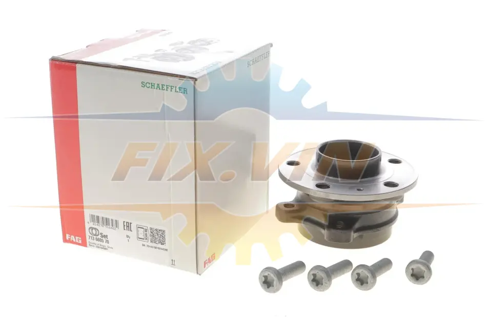 Підшипник маточини (задньої) Volvo C40/S60/S90/V60/V90/XC40/XC60/XC90 15- FAG 713 6605 70 (фото 1)