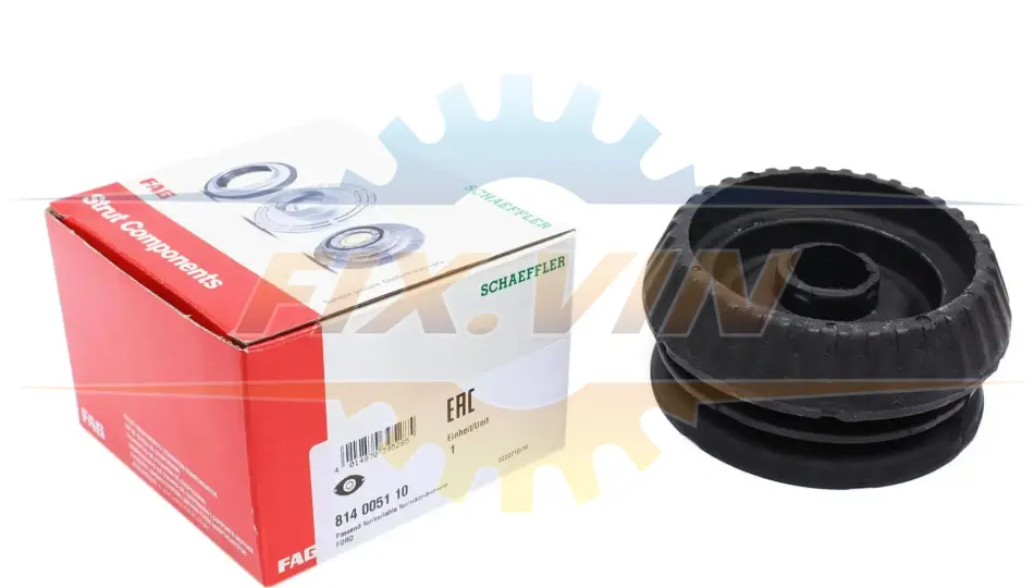 Подушка амортизатора (переднього) Ford Fiesta IV (JA_, JB_), 08/95 - 06/06 FAG 814 0051 10 (фото 1)