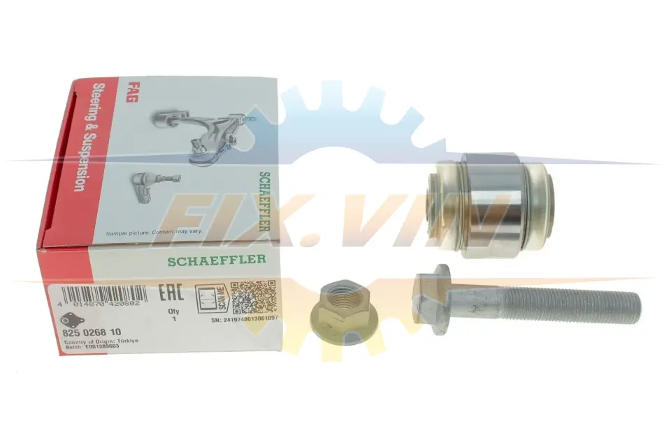 Сайлентблок важеля (заднього) BMW 3 (E90/E91/E92/E93/F30/F80) 1.6-4.4 03- FAG 825 0268 10 (фото 1)