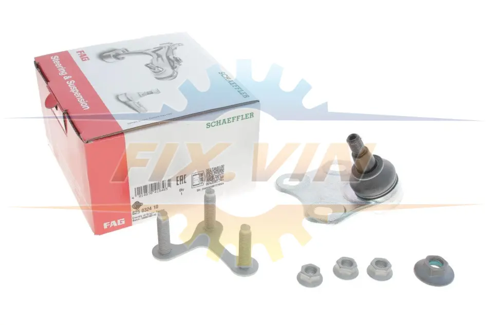 Опора кульова (передня/знизу/R) Audi TT 06-14 FAG 825 0324 10 (фото 1)