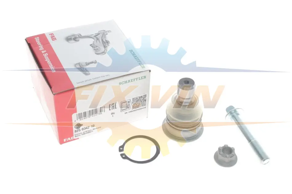 Опора кульова (передня/знизу) Nissan Qashqai/Renault Kadjar/Koleos 07- FAG 825 0342 10 (фото 1)