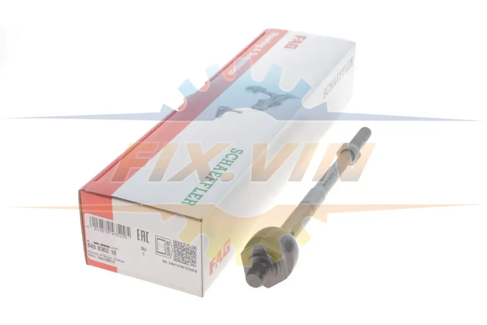 Тяга рульова Fiat 500/500C 07-/Ford Ka 08-16 (L=254mm) FAG 840 0362 10 (фото 1)