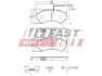Колодки Гальмівні FIAT Ducato 06- Перед 1-Датчик 20Q Spring 74Mm FAST FT29132HD (фото 2)