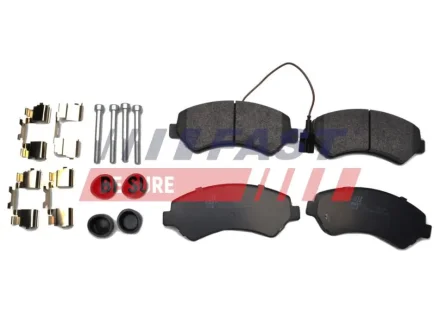 Колодки Гальмівні FIAT Ducato 06- Перед 1-Датчик 20Q Spring 74Mm FAST FT29132HD