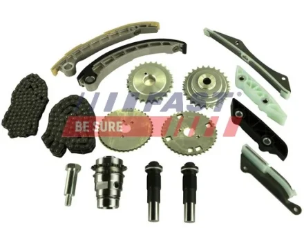 Комплект ланцюга ГРМ Fiat Ducato (06-)/ Citroen Jumper II/ Iveco Daily (III,IV,V,VI) 3.0d FAST FT41915