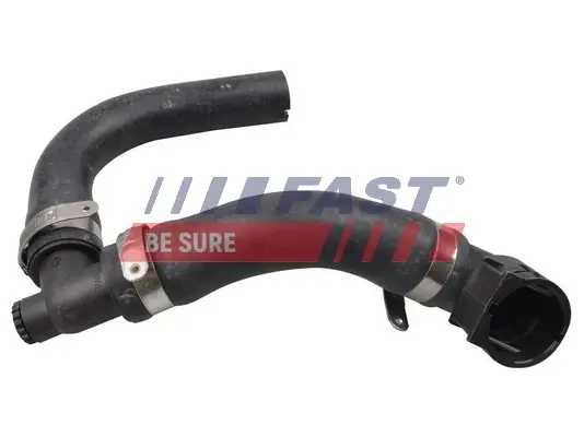 Патрубок радіатора обігрівача (обратка) Fiat Doblo (09-) 1.3JTD E6 Fast FAST FT61361 (фото 1)
