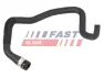 Патрубок радіатора обігрівача (подача) Fiat Ducato (06-) 2,2HDI Fast FAST FT61379 (фото 1)