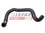 Патрубок радіатора охолодження нижній Fiat Ducato (06-) 3.0JTD 140kw Fast FAST FT61442 (фото 1)