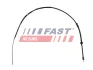Трос Гальмівний FIAT Fiorino 07- зад L 1.3Mjtd #1677/1402 mm FAST FT69198 (фото 2)