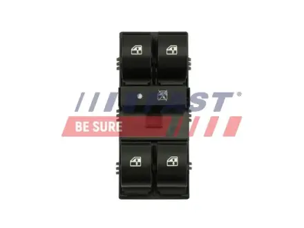 Перемикач Склопідіймача Fiat Doblo 09 Лв 12-Pin FAST FT82237