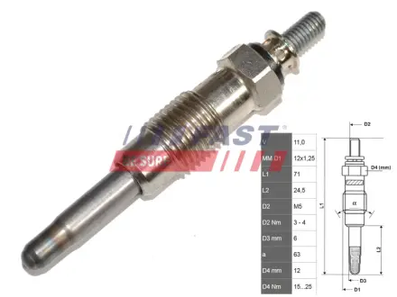 Контактна група замка запалювання FAST FT82419