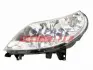 Фара левая электр. регулир. Citroen Jumper/ Fiat Ducato/Peugeot Boxer (06-14) H7+H1 S.TYP 8-PIN Fast FAST FT85768 (фото 1)