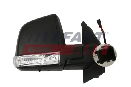 Дзеркало праве електр. з повторювачем (підігрів + датчик) Fiat Doblo (09-16) FAST FT88349