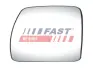 Скло дзеркала ліве верхнє Renault Master (98-) (03-) з підігрівом FAST FT88591 (фото 2)