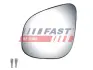 Стекло зеркала левое Renault Kangoo (08-) (13-) с подогревом Fast FAST FT88614 (фото 2)